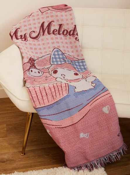 Sanrio Gingham Tapestry Throw BoxLunch Exclusive