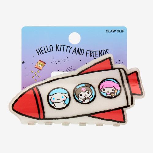 Sanrio Hello Kitty and Friends Rocket Figural Claw Clip – BoxLunch Exclusive