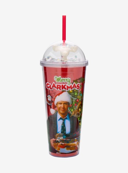 National Lampoons Christmas Vacation Clarkmas Acrylic Travel Cup