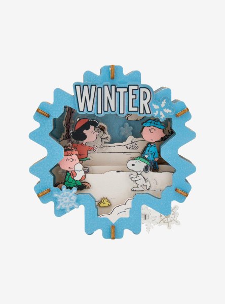 Puremind Peanuts Winter Snowflake Puzzle