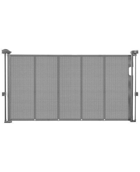 Cozito Retractable Baby Gate 34 in Tall Extends to 55 in Mesh