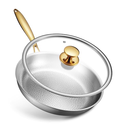 Titanium Pans | 12-inch Titanium Skillet with Lid