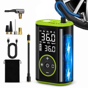 [10000mAh] Tire Inflator Portable Air Compressor
