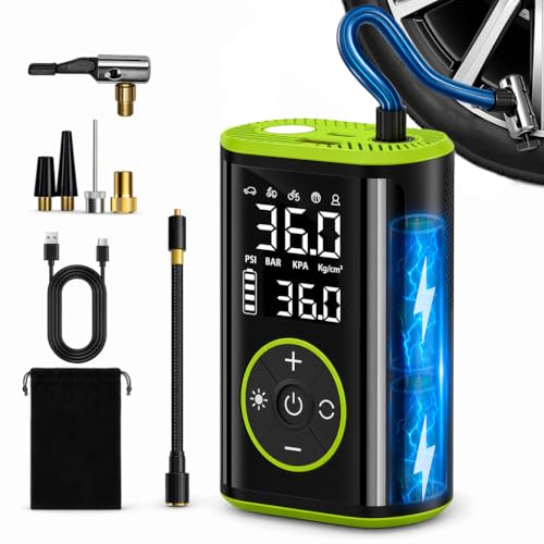 [10000mAh] Tire Inflator Portable Air Compressor