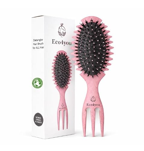 Detangling Hair Brush for Wet & Dry Hair, All Hair Types