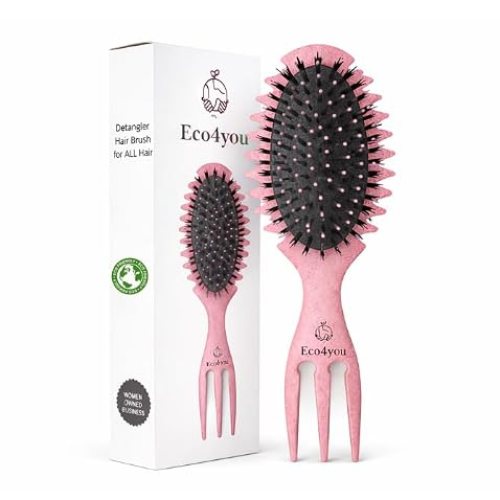 Detangling Hair Brush for Wet & Dry Hair, All Hair Types