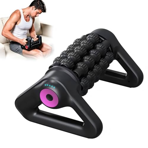 Electric Rolling Percussive Massager for Post-Exercise Muscle Relaxation, Deep Tissue Massager