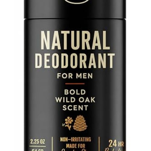 Prebiotic Natural Deodorant for Men
