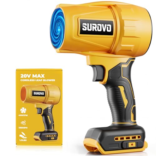 Cordless Leaf Blower Compatible with Dewalt 20V MAX Battery