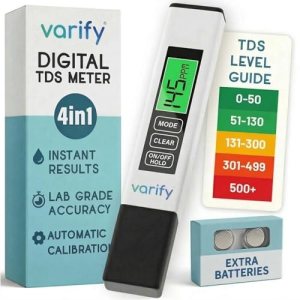 4-in-1 TDS Meter Digital Water Tester for Drinking Water