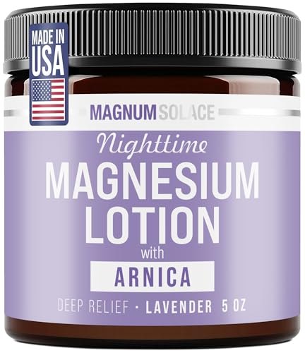 Solace Nighttime Magnesium Lotion with Arnica