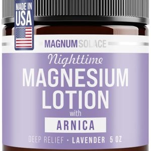 Solace Nighttime Magnesium Lotion with Arnica