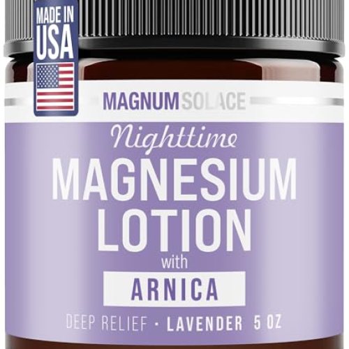 Solace Nighttime Magnesium Lotion with Arnica