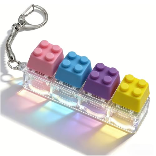 4-Key Fidget Clicker Toys for Adults