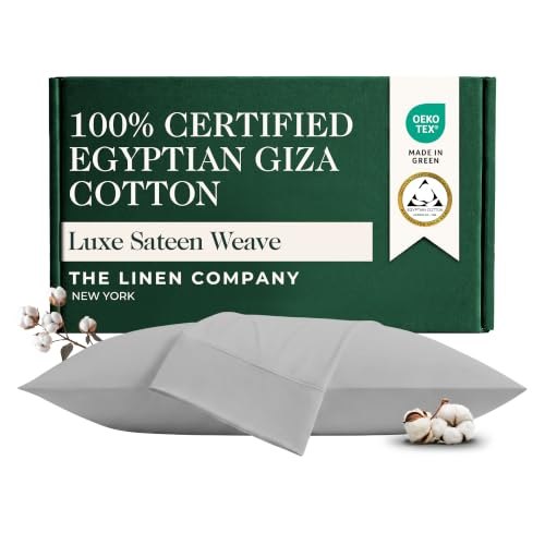 Certified Egyptian Cotton Standard Size Pillowcases