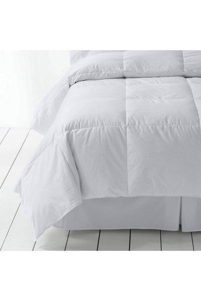 Essential Down Comforter - Lands End - White - FQ