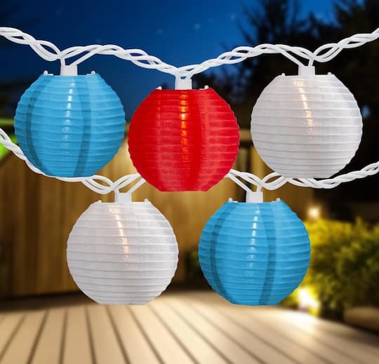 Red, Blue 4th of July Lights By Northlight | ft | Michaels
