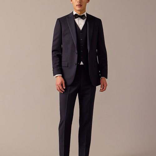 Ludlow Slim-fit tuxedo jacket in Italian wool