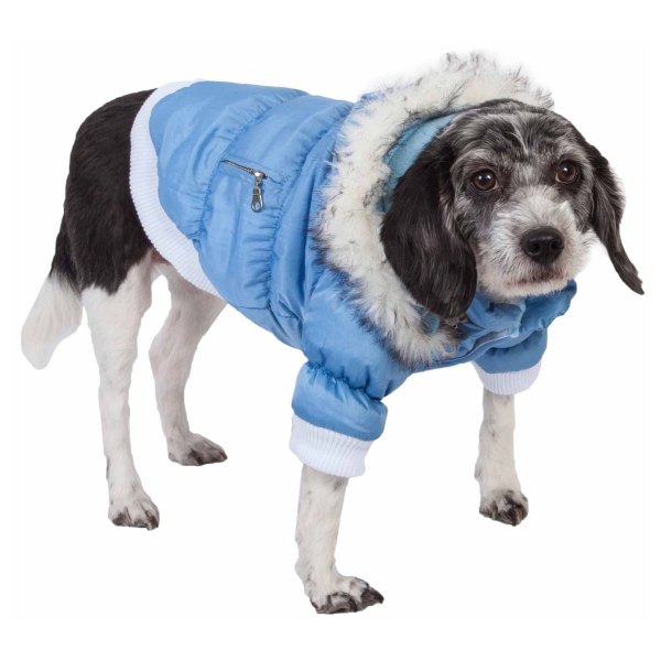Pet Life Ski Parka Dog Coat in Size: | Polyester PetSmart
