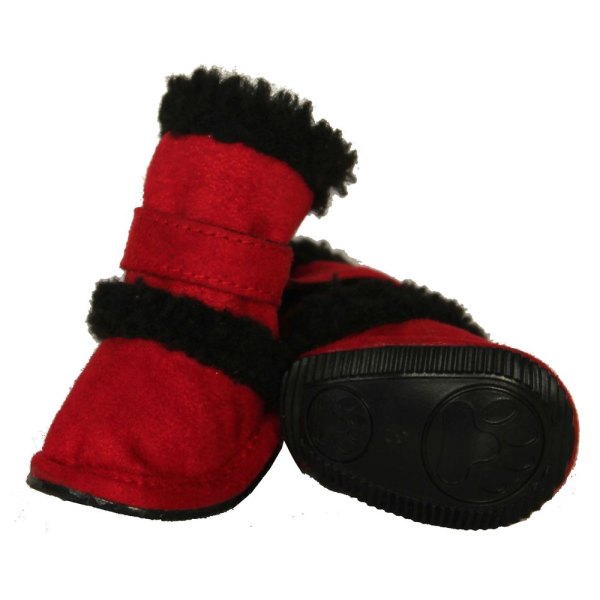 Pet Life Shearling duggz Dog Shoes in Size: | PetSmart