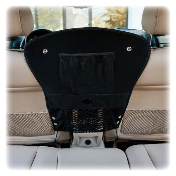 K&h Dog Car Barrier - Backseat Pet in Black | Polyester/mesh/nylon PetSmart