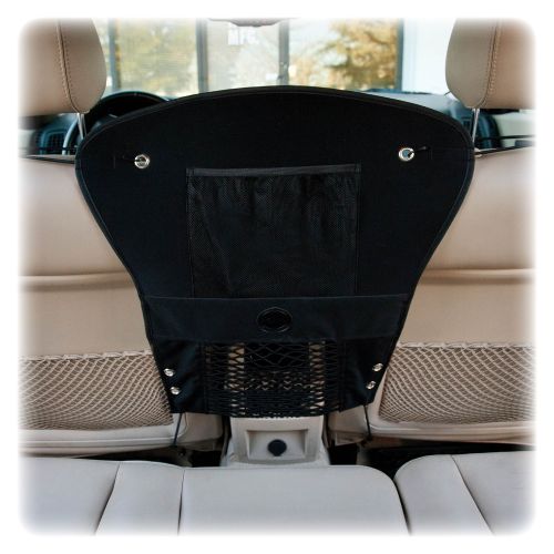 K&h Pet Products Dog Car Net, Travel Backseat Safety Barrier For Cars in Black | Polyester/mesh/nylon PetSmart