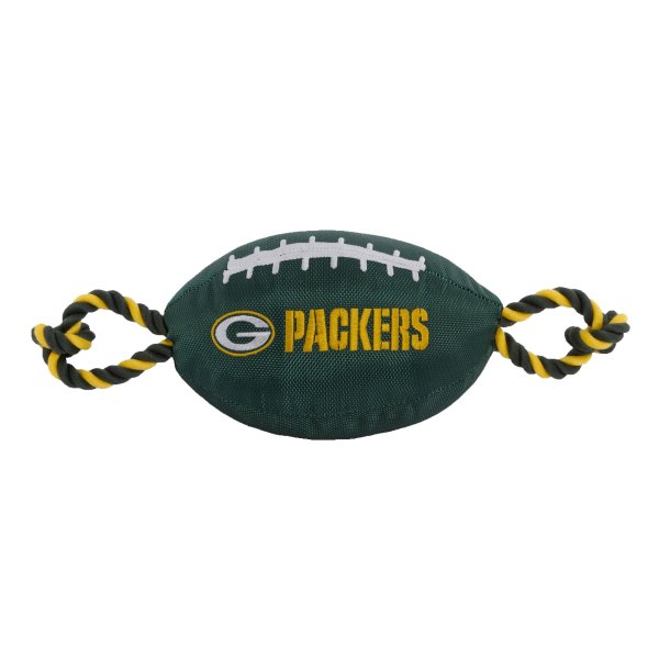 Pets First Football Rope Dog Toy | Nylon PetSmart