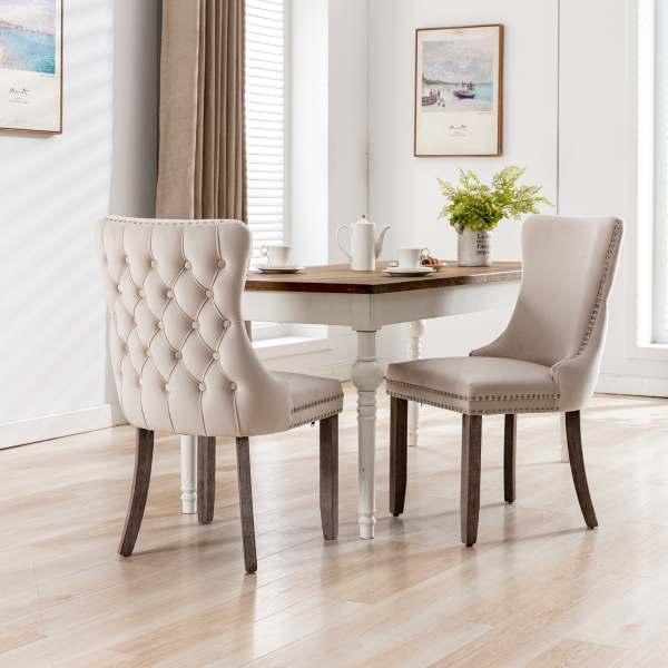 HyperDrop Cart 2-Piece Dining Solid Legs