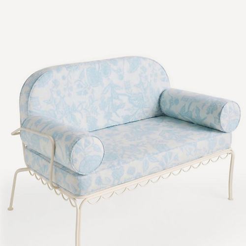 Business Pleasure Co. The Al Fresco Love Seat Cushion Slipcover