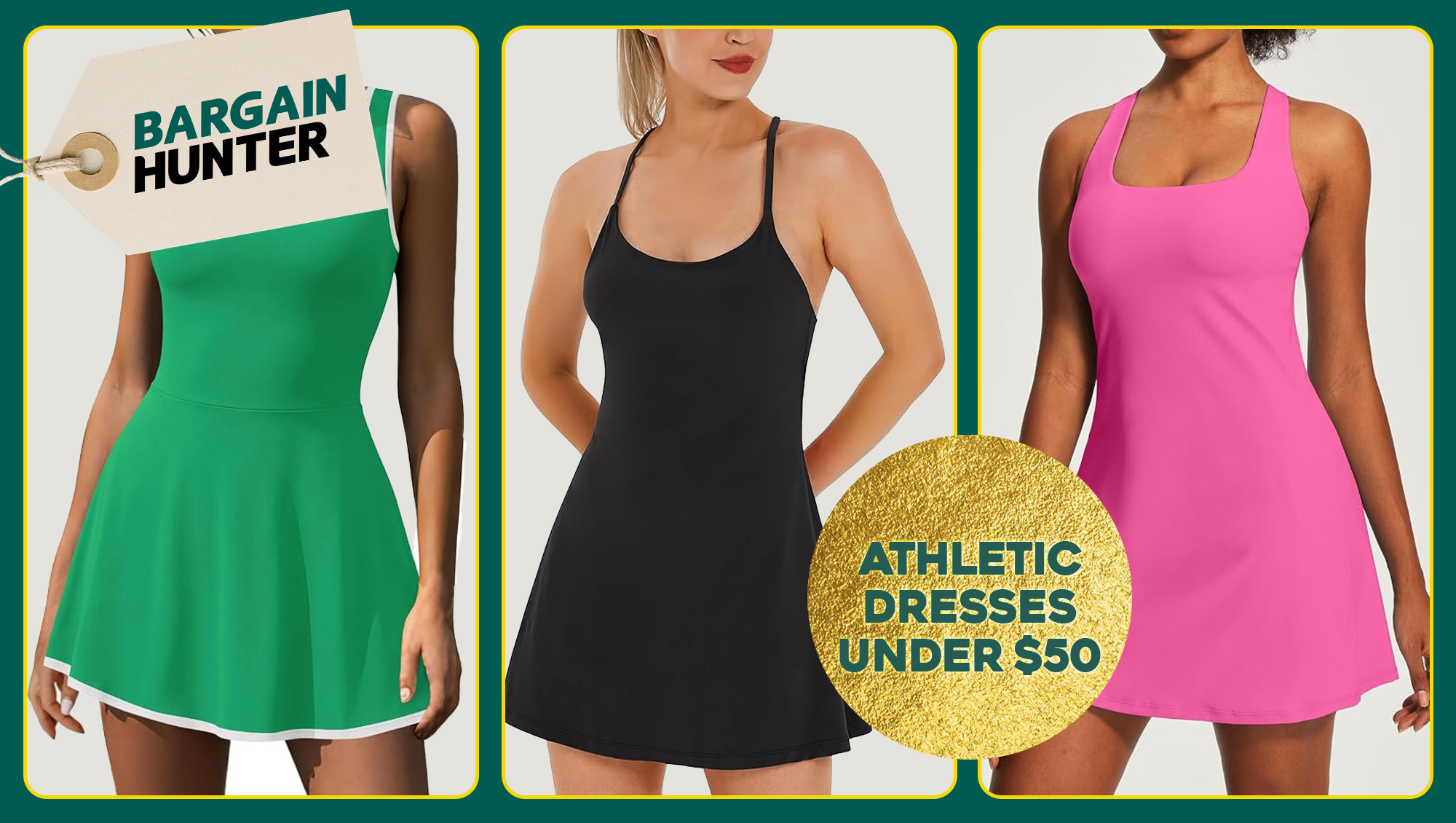 athletic dresses under $50