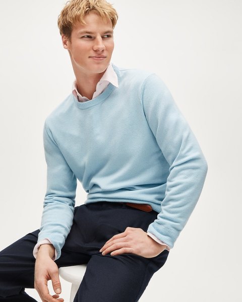 Cashmere crewneck sweater