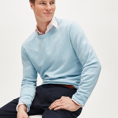 Cashmere crewneck sweater