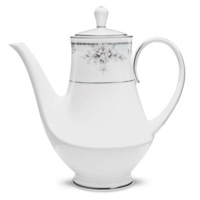 Noritake Sweet Leilani Coffee Server, 49 oz, Grey