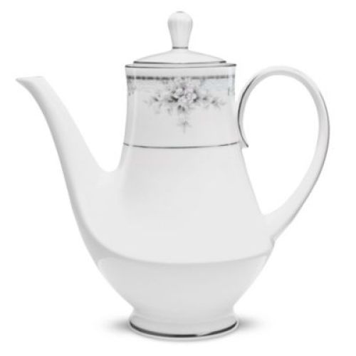 Noritake Sweet Leilani Coffee Server, 49 oz, Grey