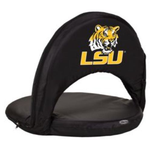 Picnic Time LSU Tigers Oniva Seat, Black