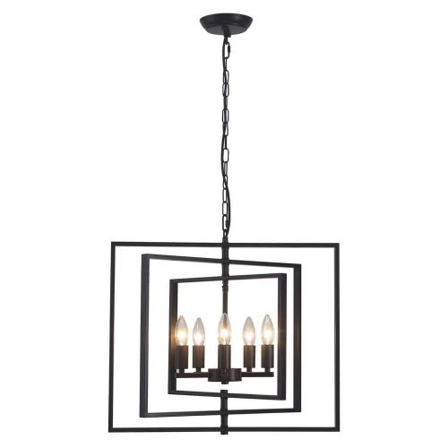 5-Light Linear Chandelier Lighting for Kitchen Island