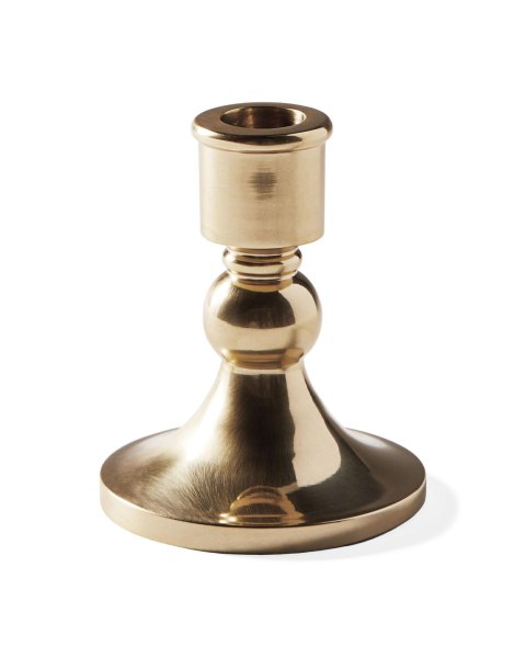Bobbin Taper Candle Holder
