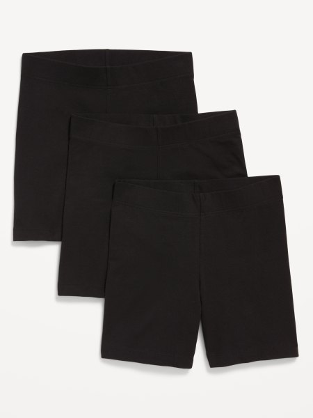 High-Waisted Biker Shorts inseam