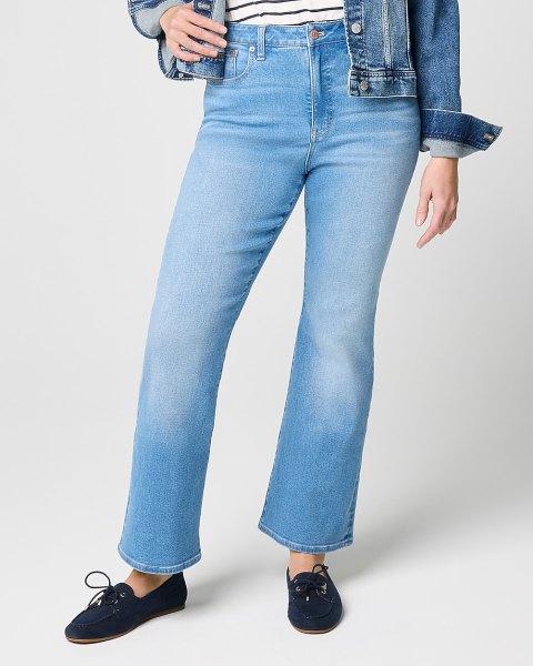 ankle flare jean in signature stretch+