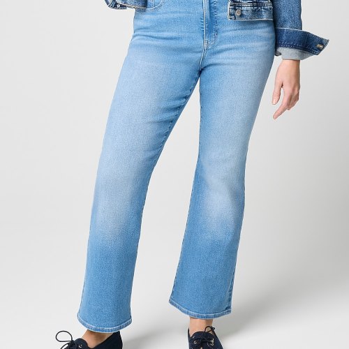 ankle flare jean in signature stretch+