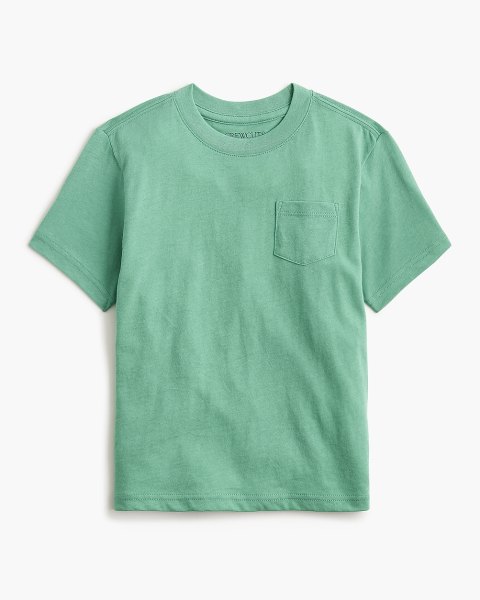 Boys jersey pocket tee