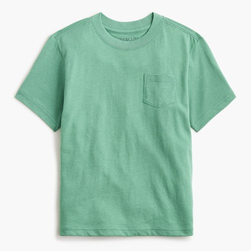 Boys jersey pocket tee