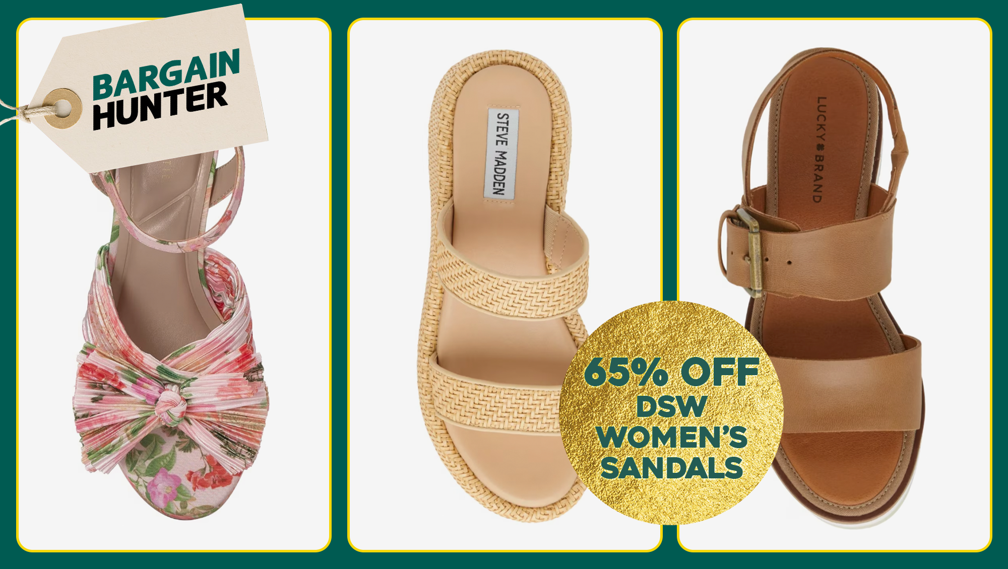 DSW sandal sale