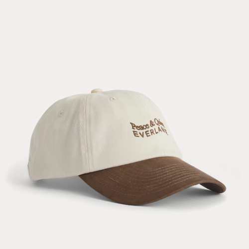 Everlane x Peace Quiet Baseball Hat In Cotton/Polyester