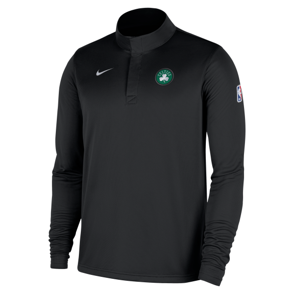 Nike Mens Dri-FIT NBA 1/4-Zip Top in Black