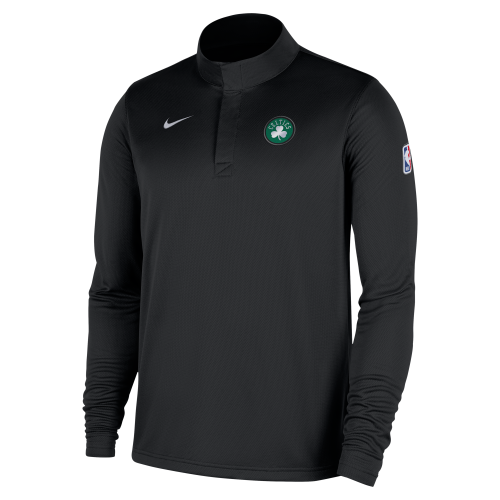 Nike Mens Dri-FIT NBA 1/4-Zip Top in Black