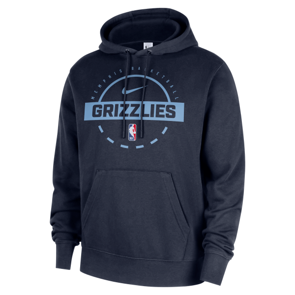 Club Nike Mens NBA Pullover Hoodie in Blue