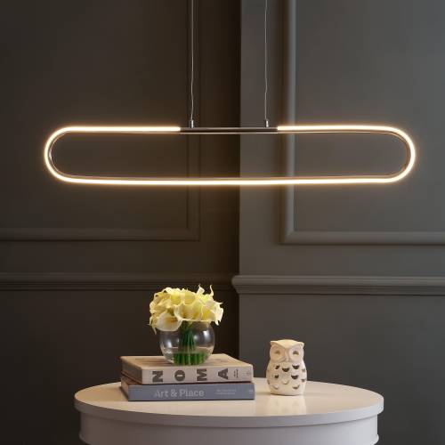 Jonathan Y Pendant Light, Chrome