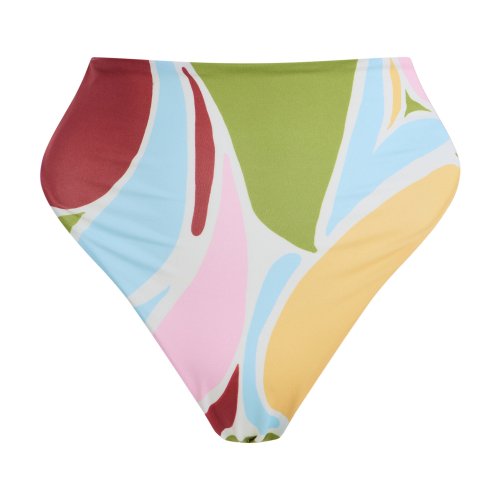 Cala de la Cruz Lulu High-Waisted Bikini Bottom – Moda Operandi