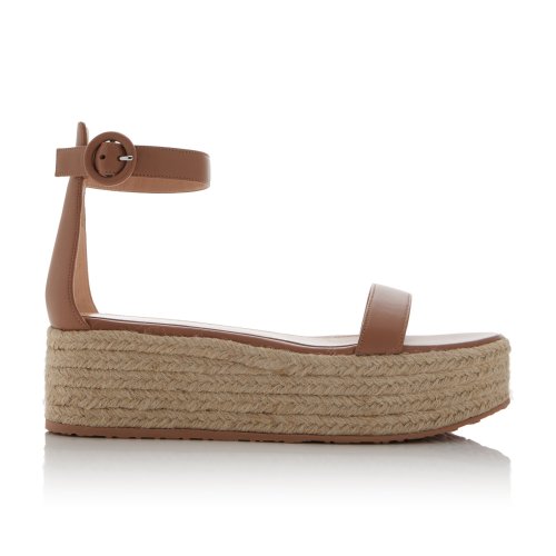Gianvito Rossi Leather Platform Sandals – Moda Operandi
